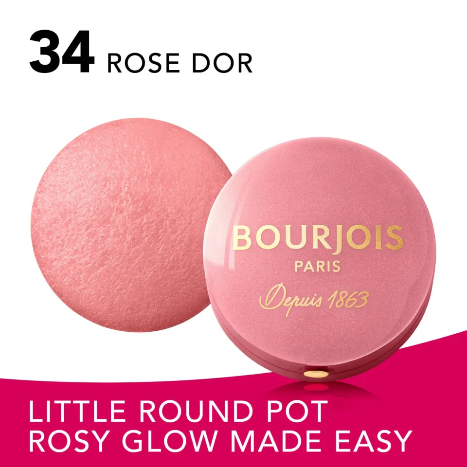 Bourjois Little Round Pot blush 033 Lilas D'or, foto 3