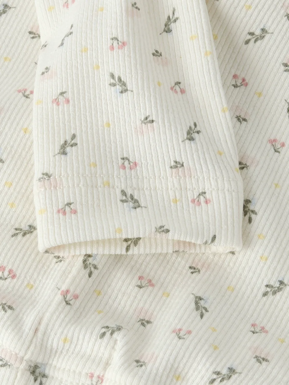 Lil' Atelier baby gebloemde legging wit, foto 2