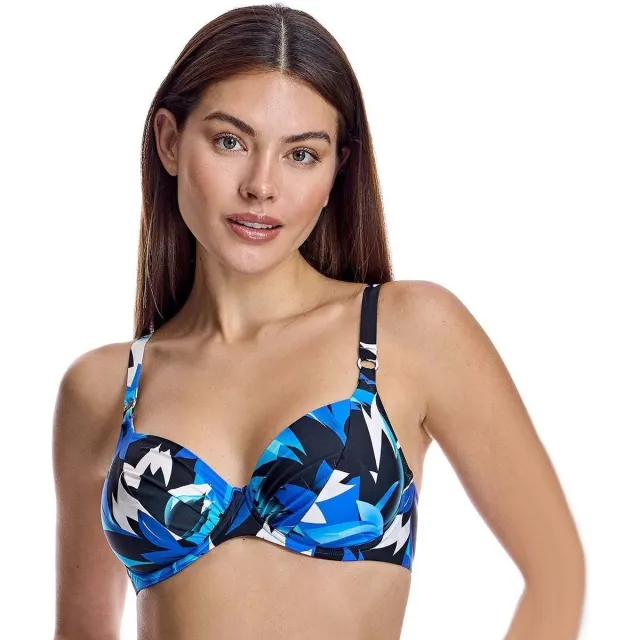 Ory W250439 bikinitop blauw Multicolour