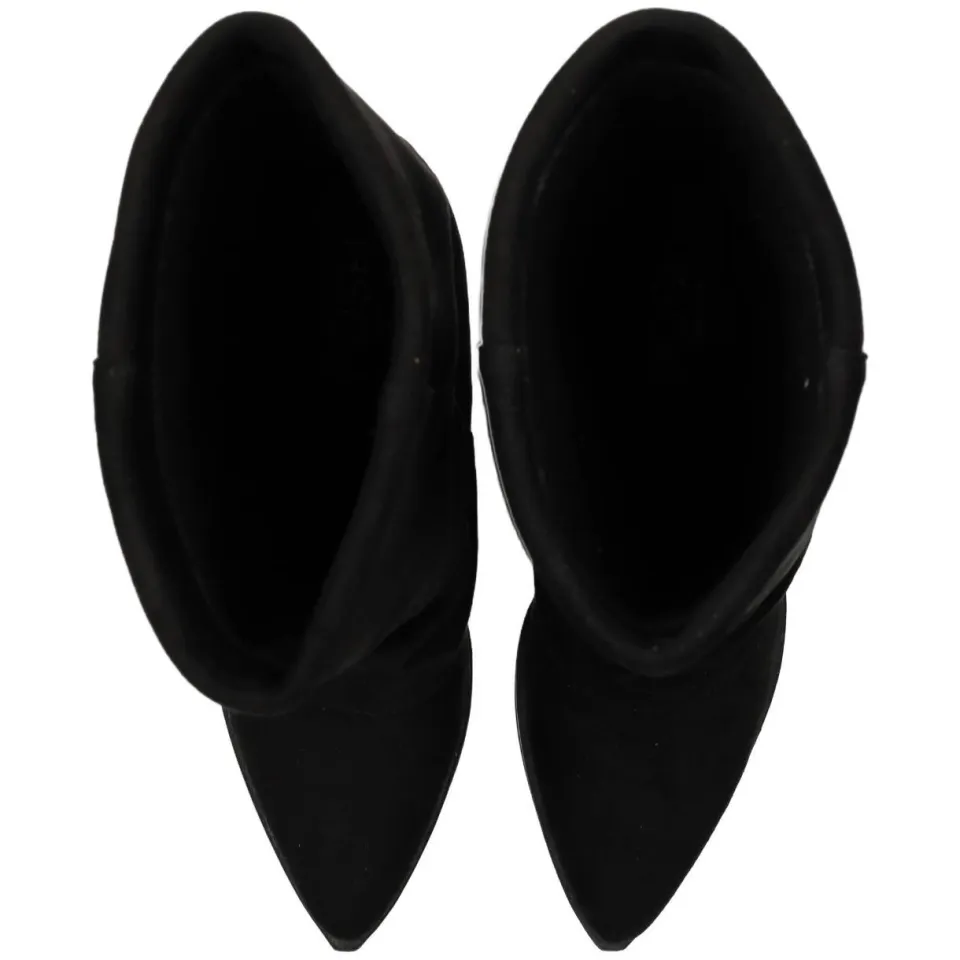 POSH by Poelman Lois suèdelook cowboy boots met blokhak - zwart, foto 2