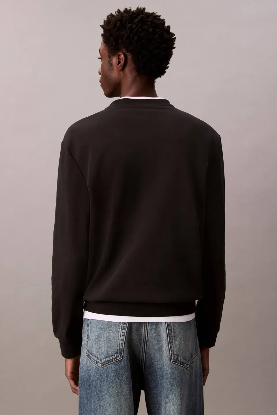 Calvin Klein JEANS sweater zwart, foto 5