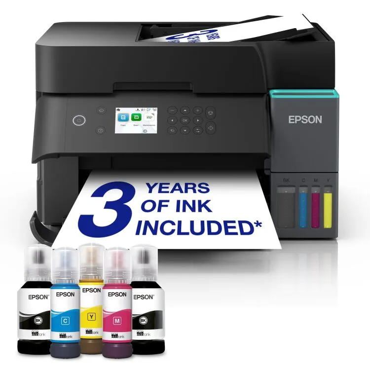 Epson EcoTank ET-3950 All-in-one inkjet printer Zwart, foto 3