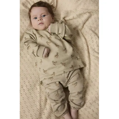 Lil' Atelier babybroek groen, foto 3