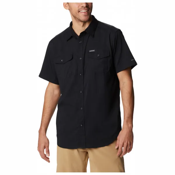 Columbia Utilizer II Solid Short Sleeve Shirt - Overhemd - Regular, zwart