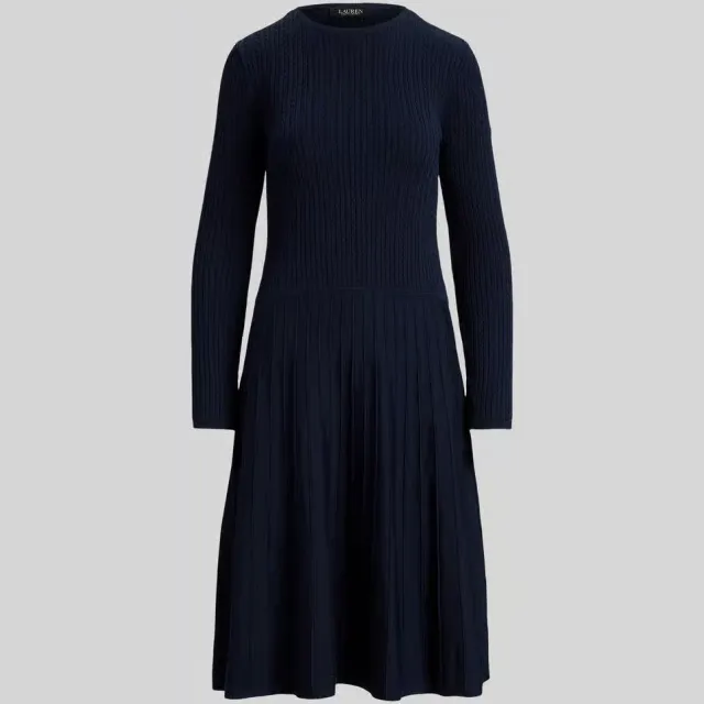 Lauren Ralph Lauren DEVLYN jurk marineblauw, foto 2