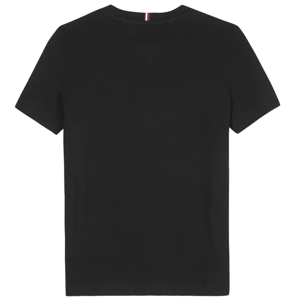Tommy Hilfiger essential t-shirt zwart, foto 3