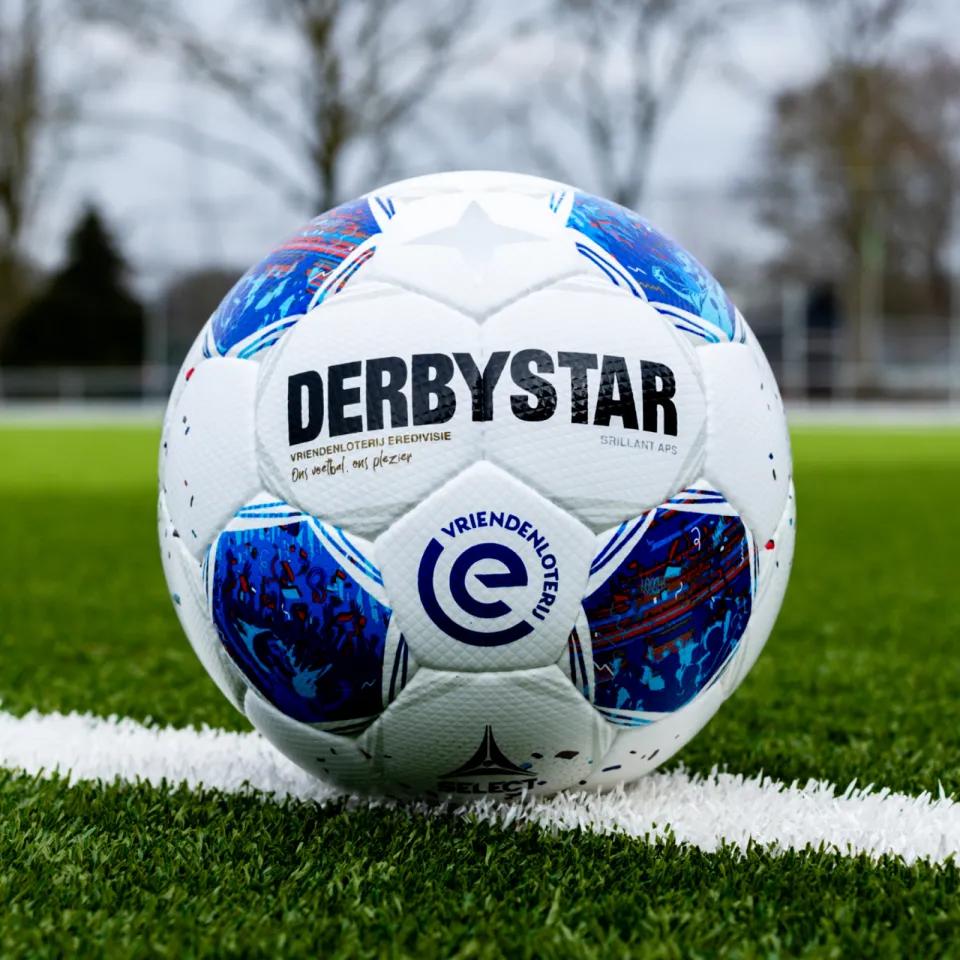 DerbyStar Eredivisie Brillant 26/27 voetbal wit, foto 2