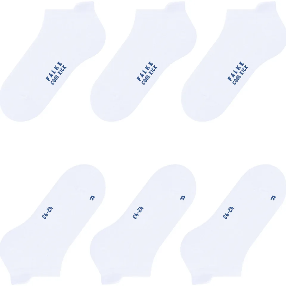 Falke sneakersokken Cool Kick Bundle - wit (set van 3), foto 2