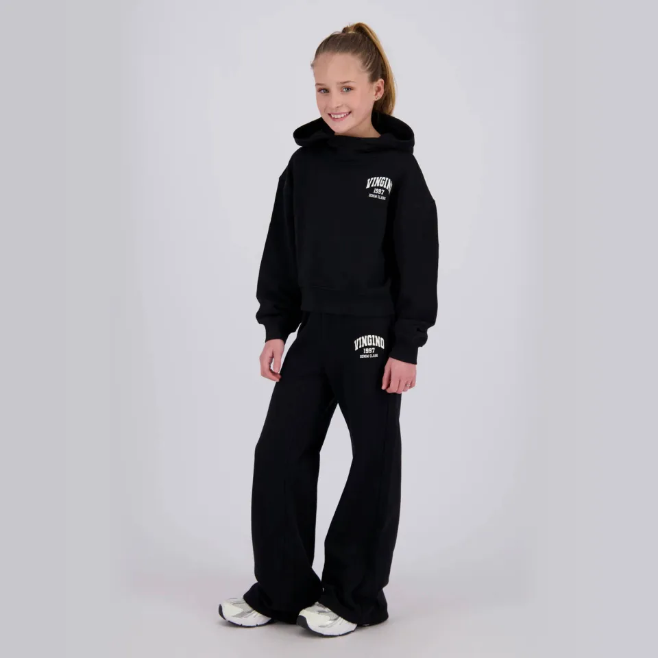 Vingino wide leg joggingbroek zwart, foto 4