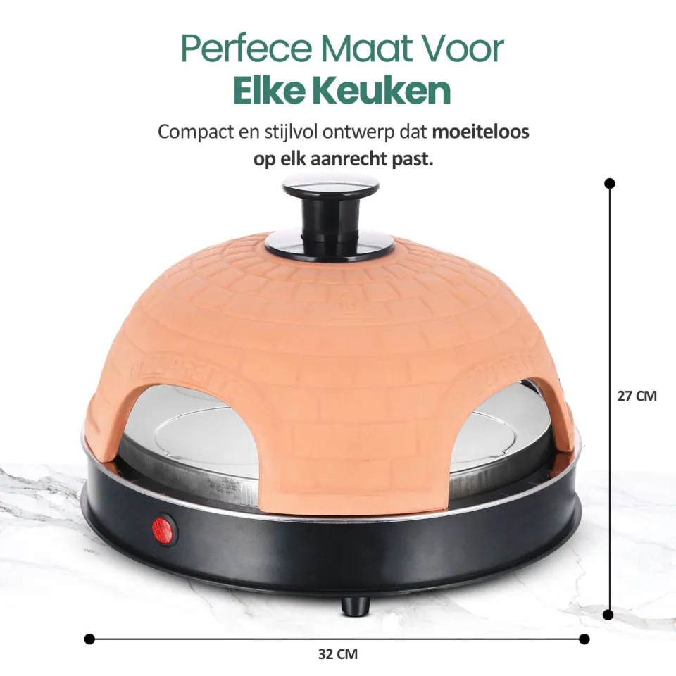 Emerio Originele Pizzarette pizzamaker zwart, foto 4