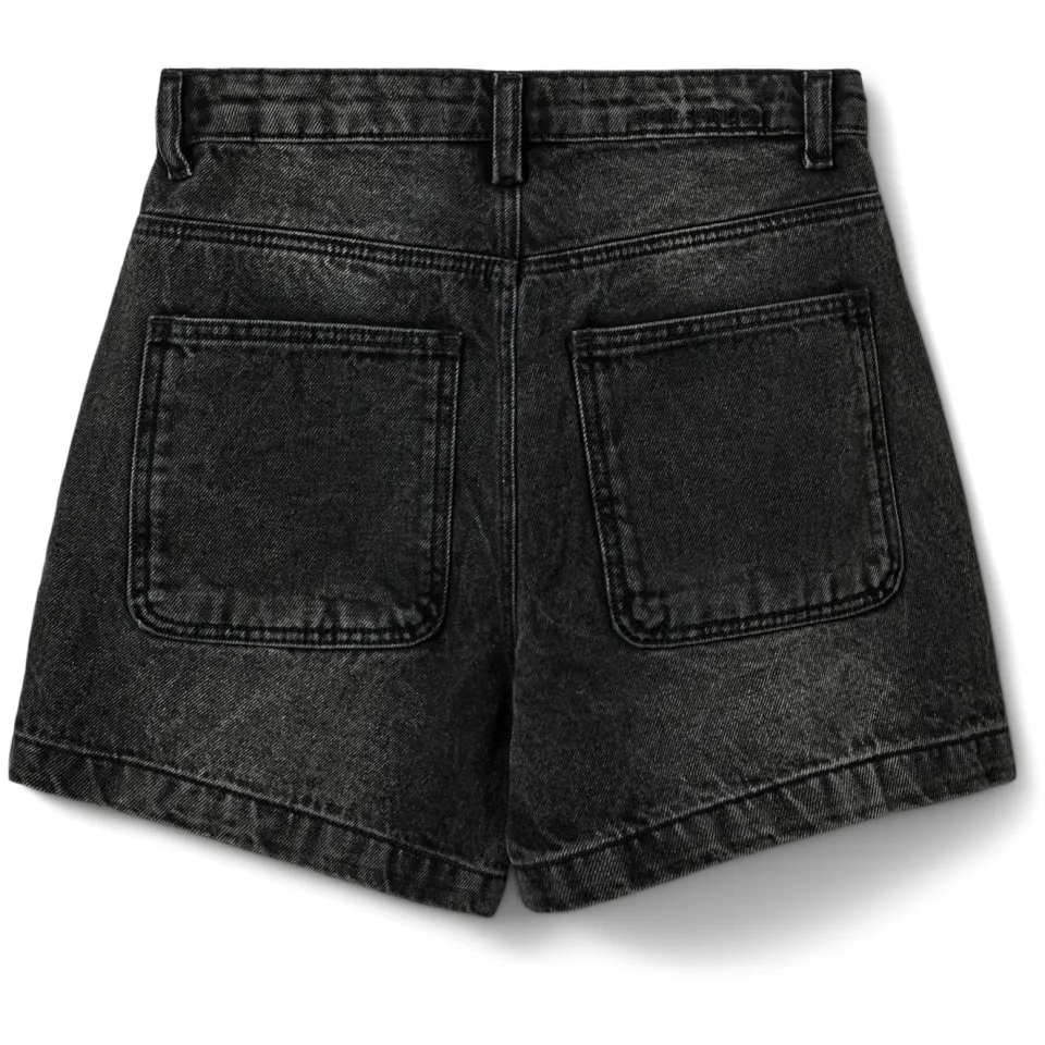 Sofie Schnoor high waist denim short zwart, foto 2