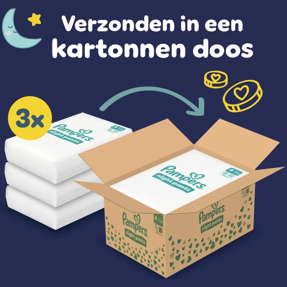 Pampers Baby-Dry Night Pants luierbroekjes, foto 3