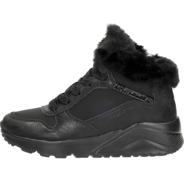 Skechers Uno Lite Comfurt Collar wandelschoen zwart, foto 2