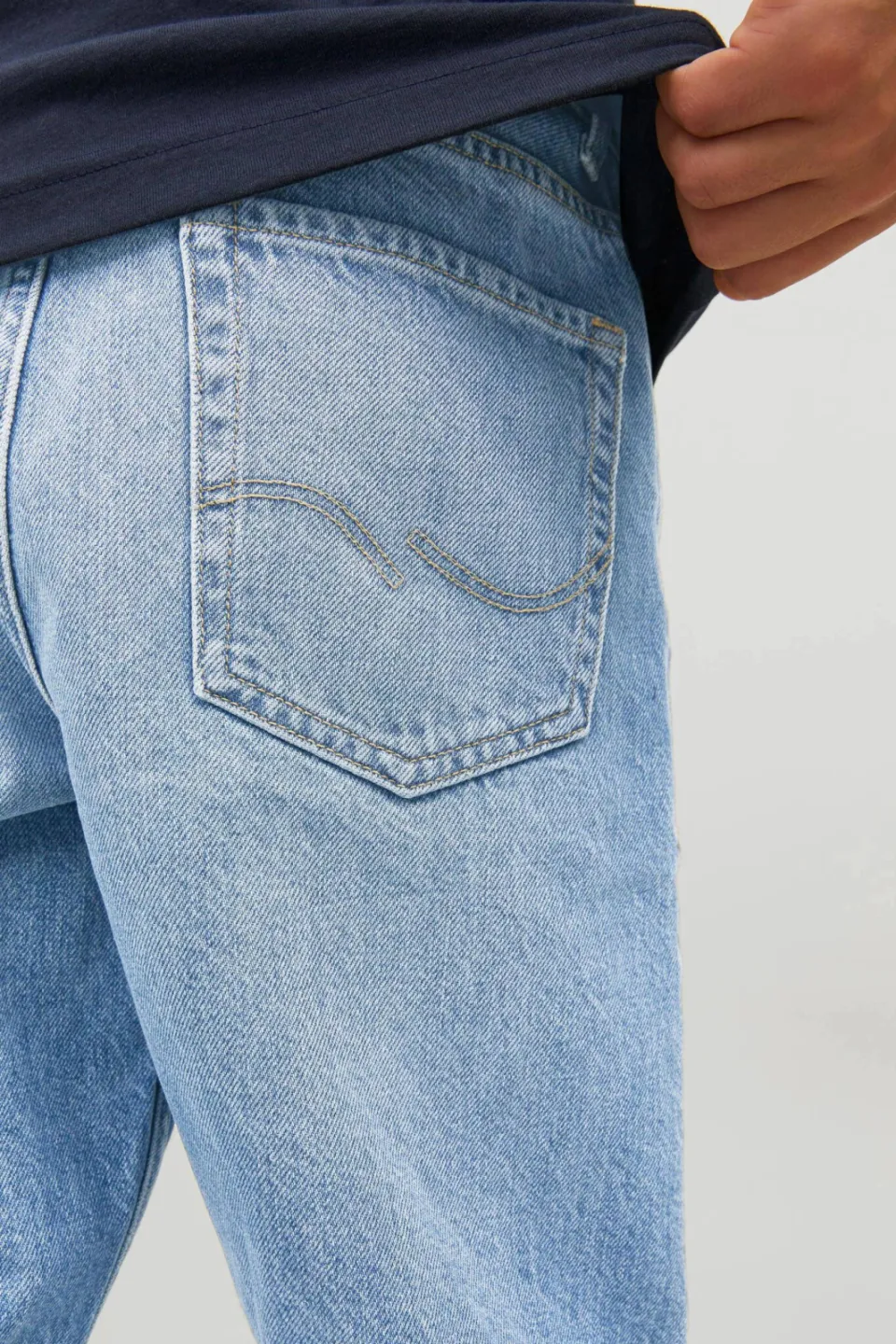 Jack & Jones JUNIOR relaxed fit jeans - light blue denim, foto 6