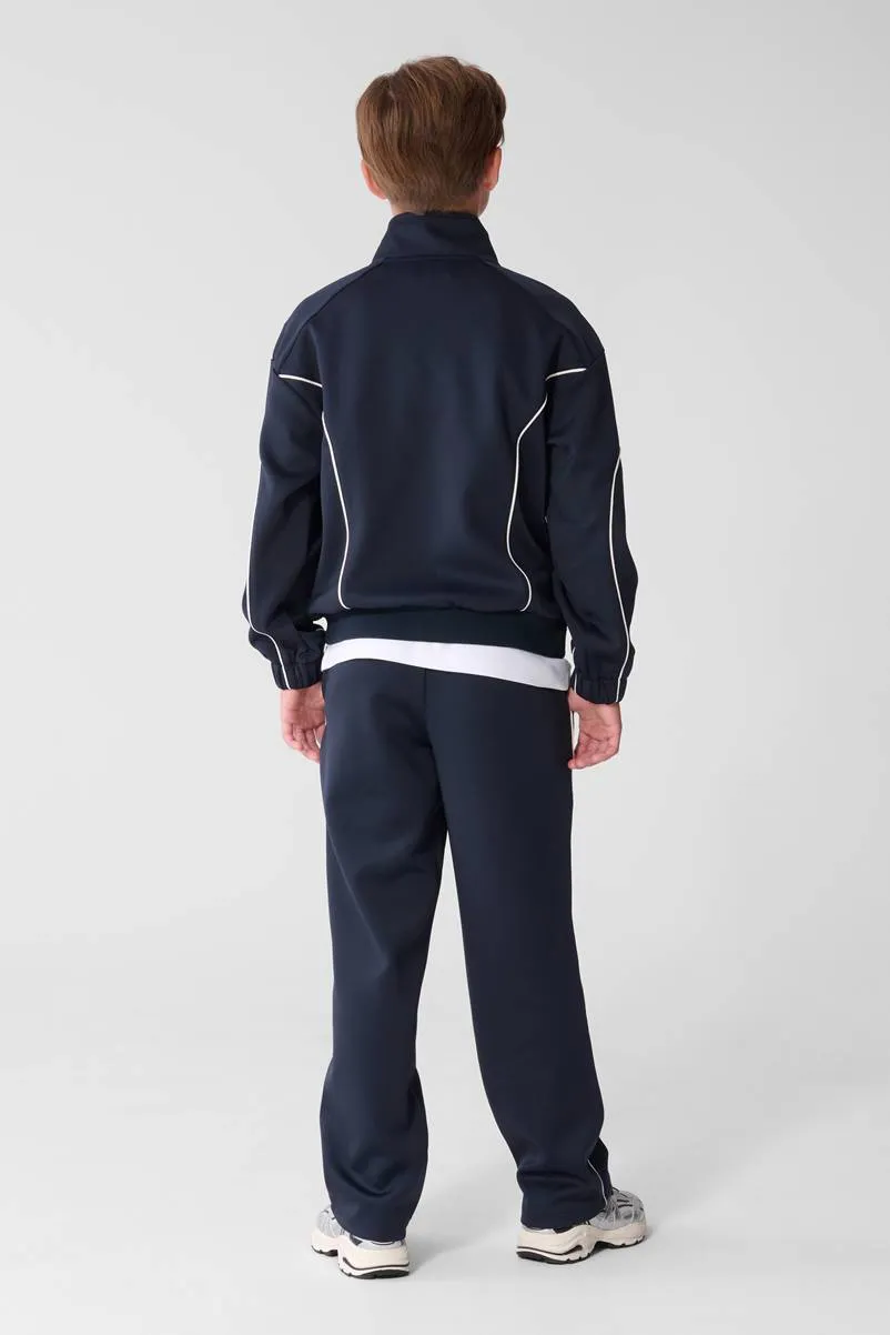Shoeby relaxed fit sportbroek donkerblauw, foto 5