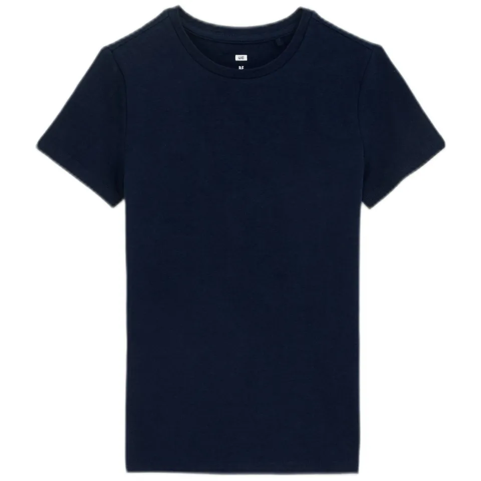 WE Fashion basic t-shirt marineblauw, foto 3