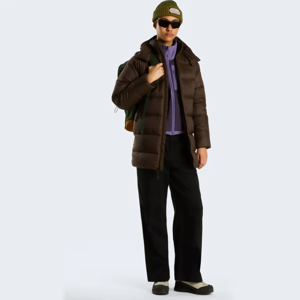 The North Face Hydrenalite gewatteerde parka - donkerbruin, foto 3