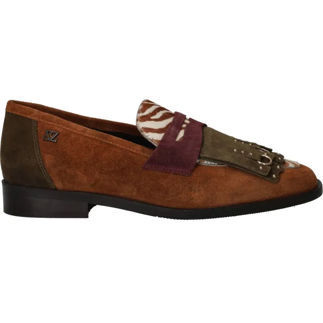 Lazamani Lola mocassins cognac