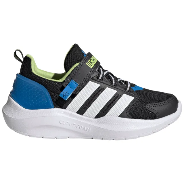 Adidas Sportswear Lightorama mesh sneakers met lichtjes - zwart/wit