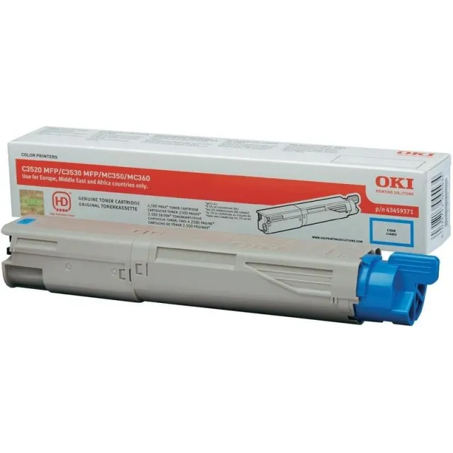Oki 43459371 Toner Cyaan