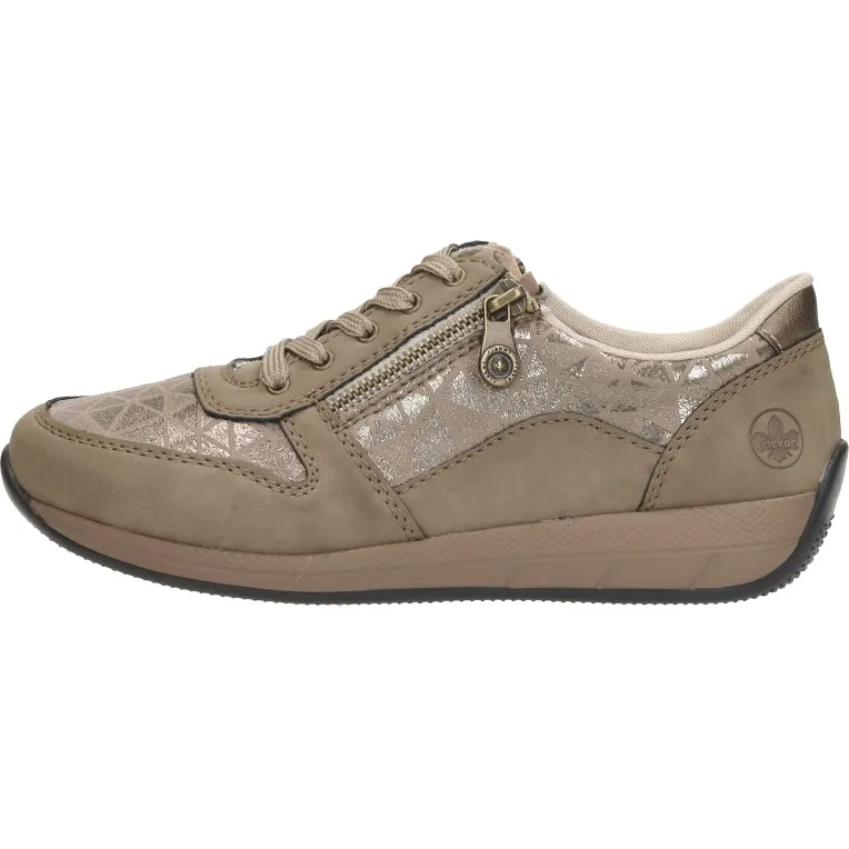 Rieker lage sneakers beige, foto 2