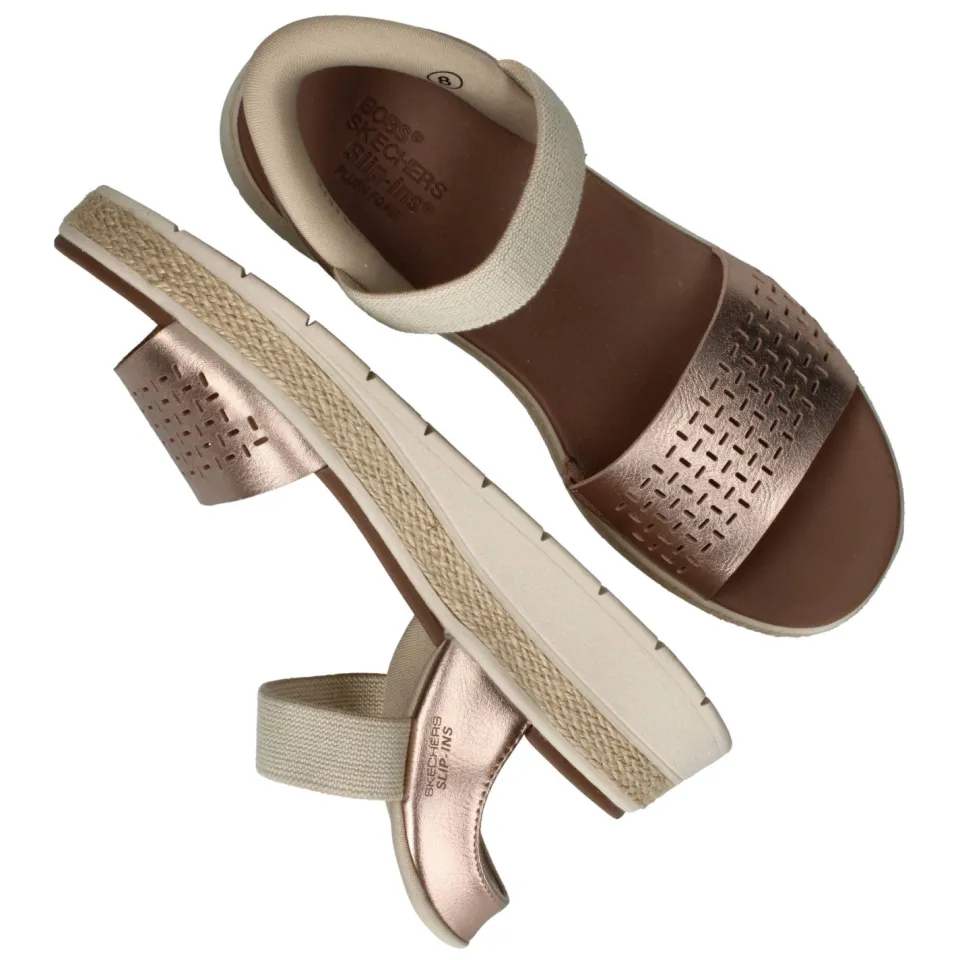 Skechers Slip-Ins Bobs Sun Ray sandaal roze, foto 4