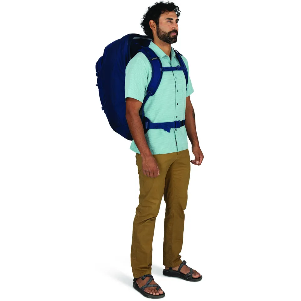 Osprey Farpoint 70 reisrugzak blauw, foto 4