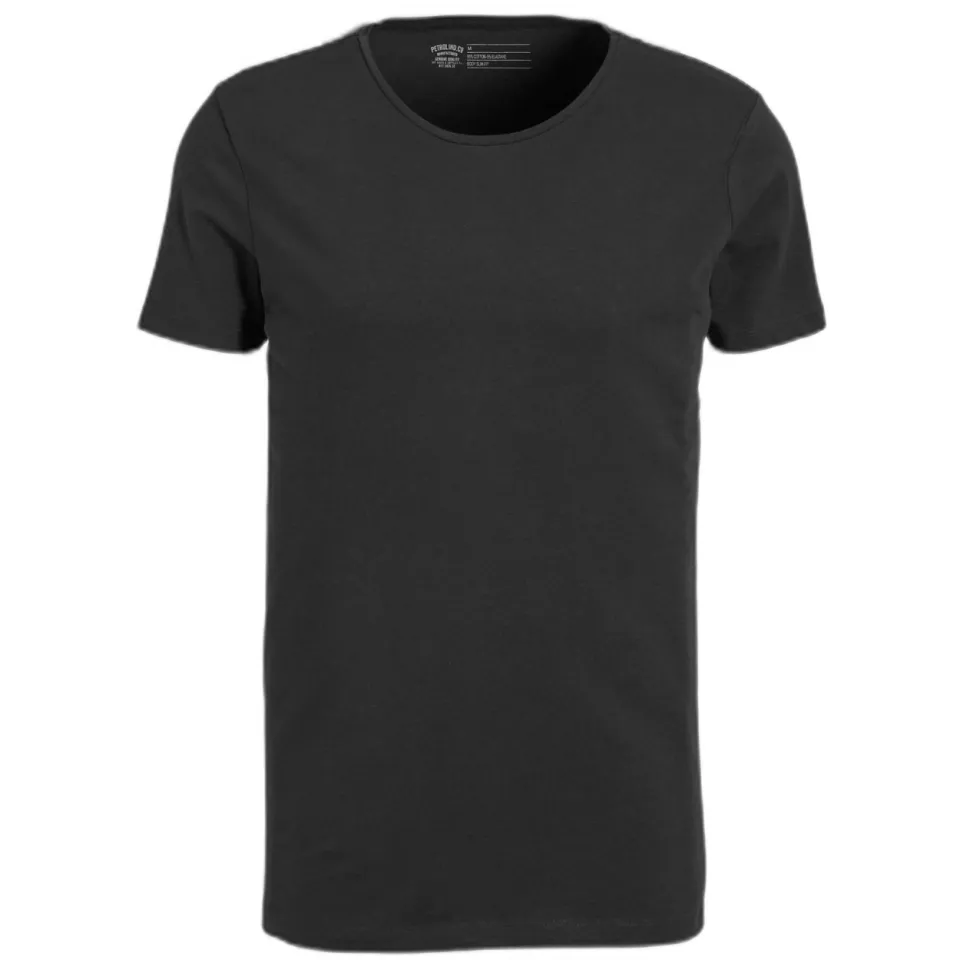 Petrol Industries Body Fit t-shirt zwart, foto 2