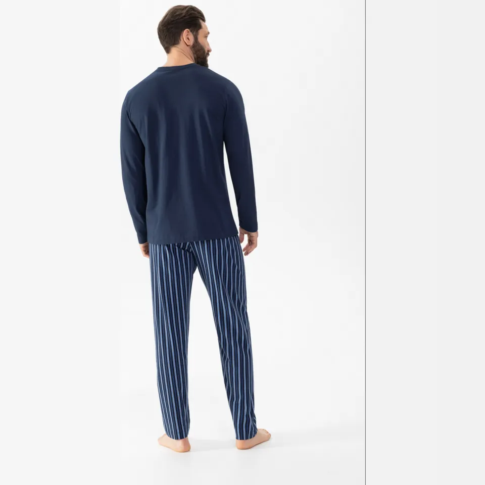 Mey Regular Fit pyjama yacht blue, foto 2