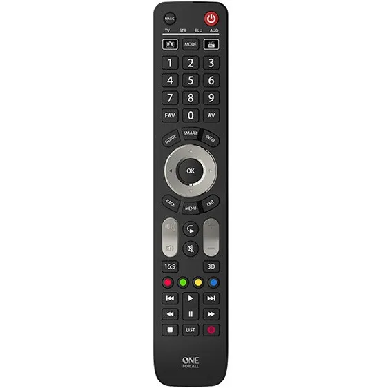 OneForAll URC7145 Evolve 4 afstandsbediening zwart