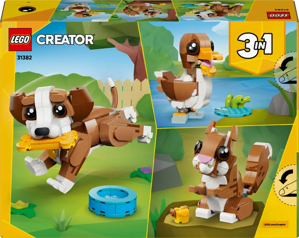 Lego Creator Schattige dieren: speelse puppy 31382, foto 2