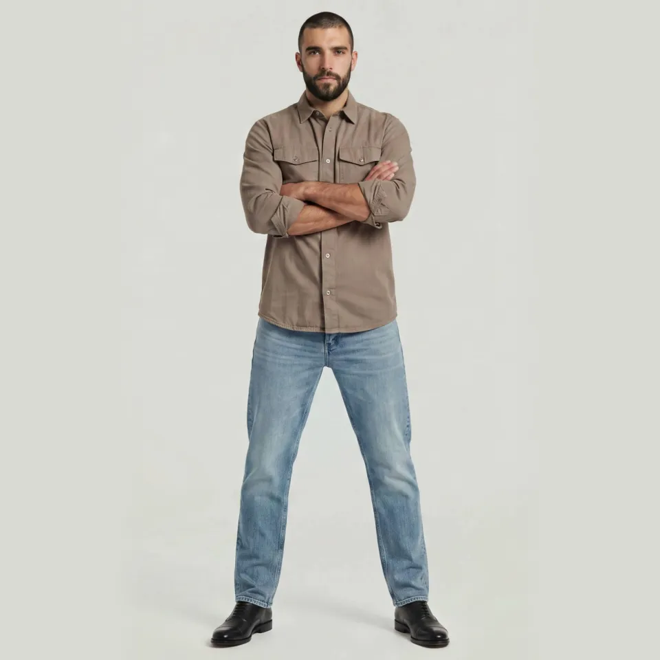 G-Star Streem tapered slim fit jeans - mediumblauw