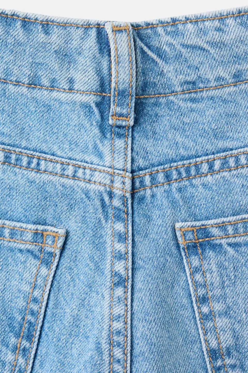 Mango Kids wide leg jeans - lichtblauw, foto 2