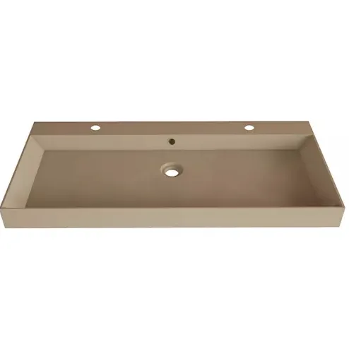 Gliss Design Lako 100 cm wastafel beige
