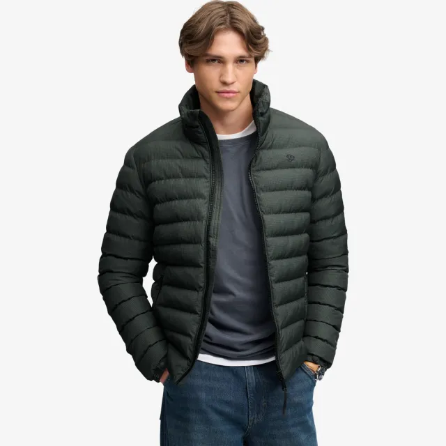 Superdry Fuji gewatteerde winterjas donkergroen, foto 6