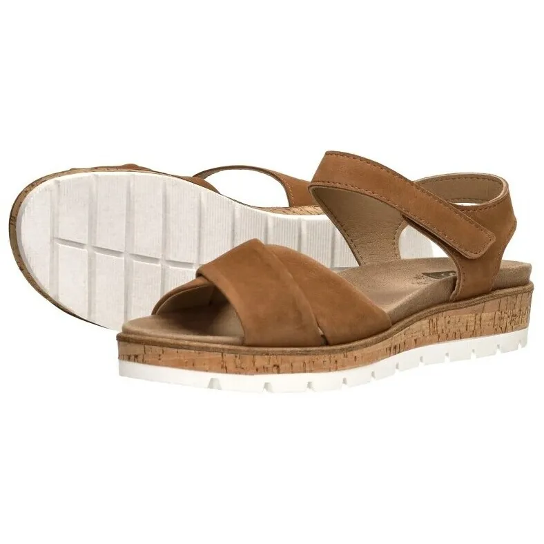 Sub55 Comfort Collection Mia 01 sandalen cognac, foto 3