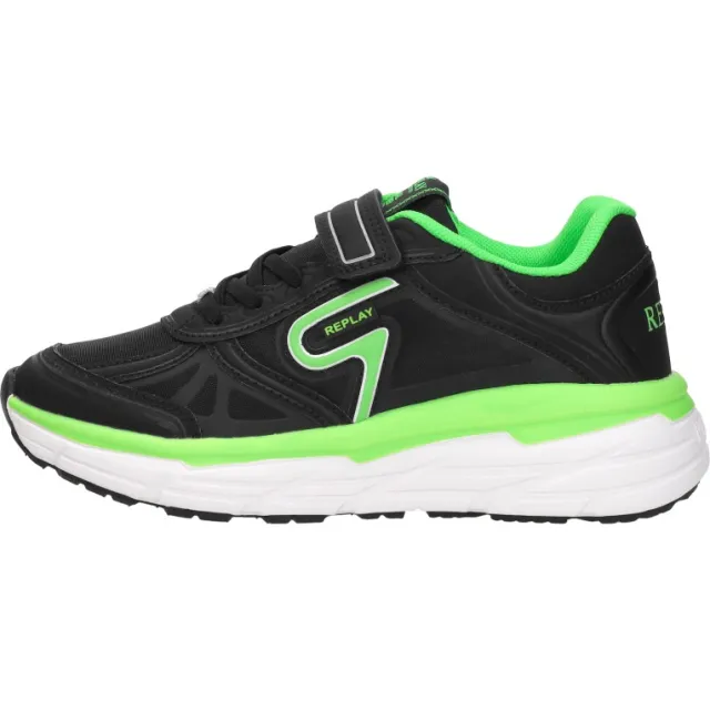 Replay Christal Jr Boy 5 lage sneakers zwart, foto 2