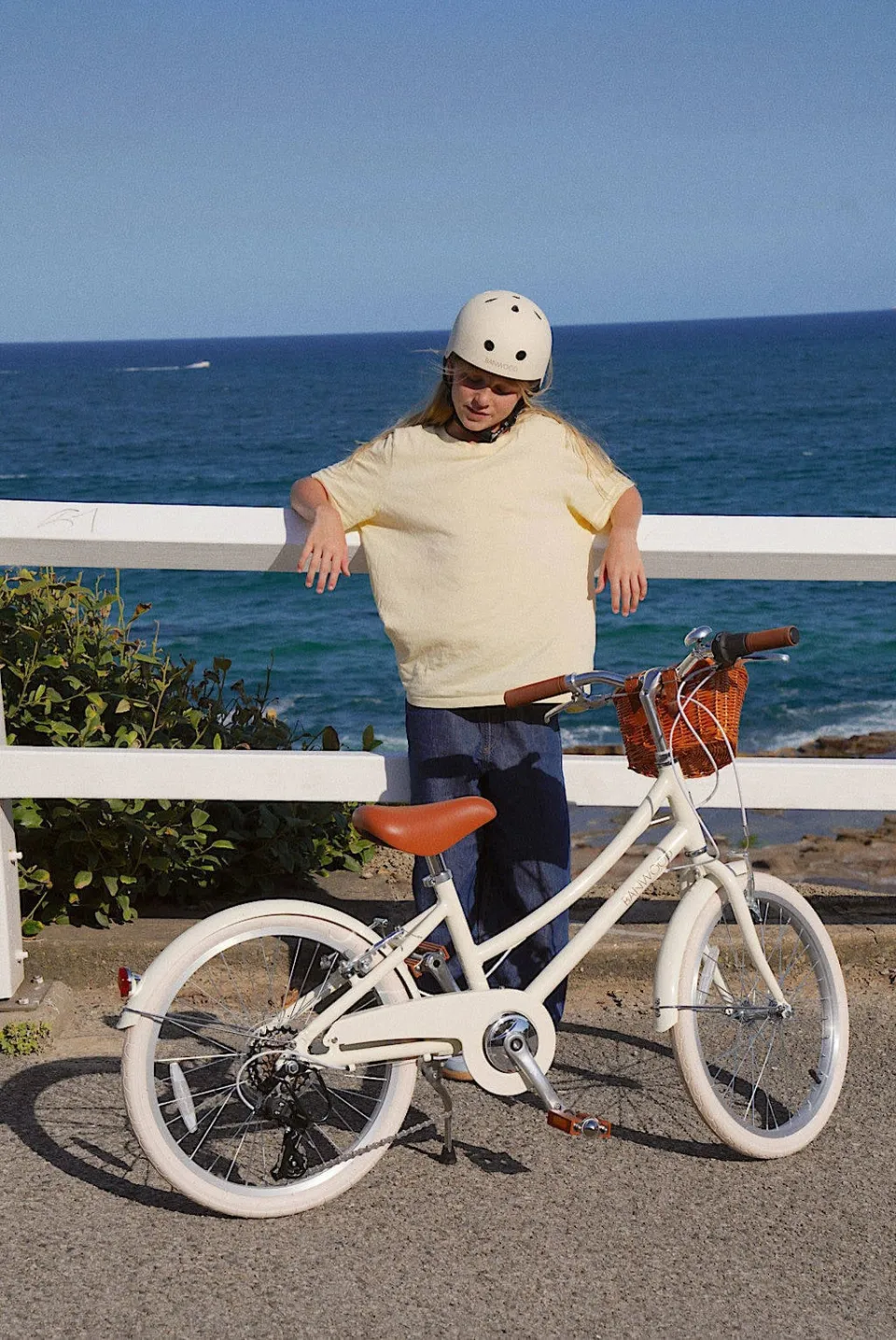 Banwood CLASSIC V kinderfiets creme, foto 5