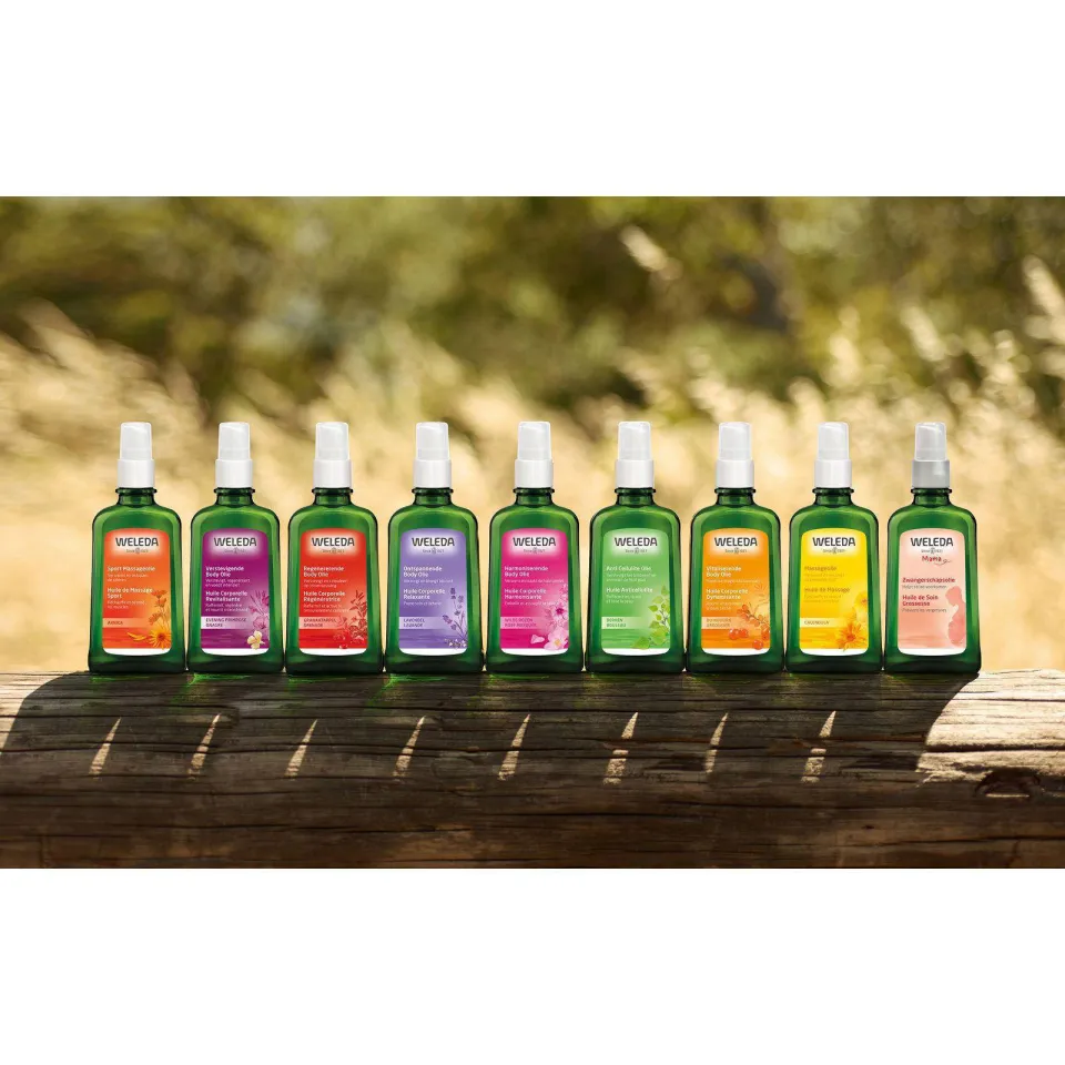 Weleda Lavendel ontspannende body olie, foto 4