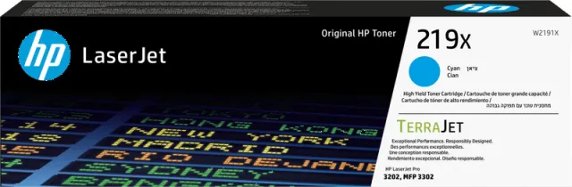 Hp 219X HY Cyan Org LJ Toner Cartridge cyaan