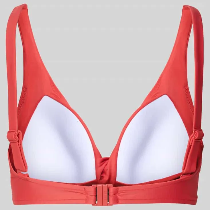 Barts Bikinitop met knoopdetail model 'KELLI' rood, foto 3
