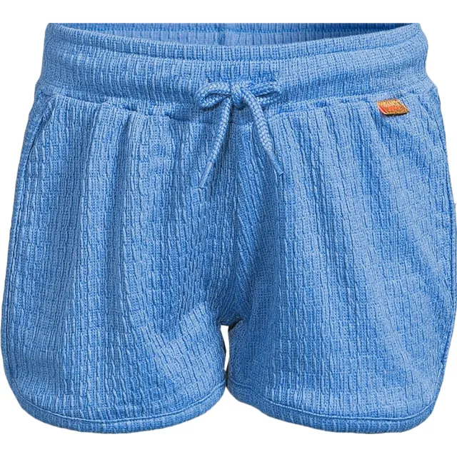 Orange Stars casual short hemelsblauw