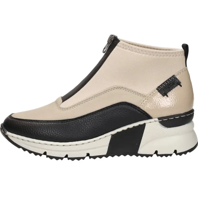 Rieker Livilia hoge sneakers beige, foto 2