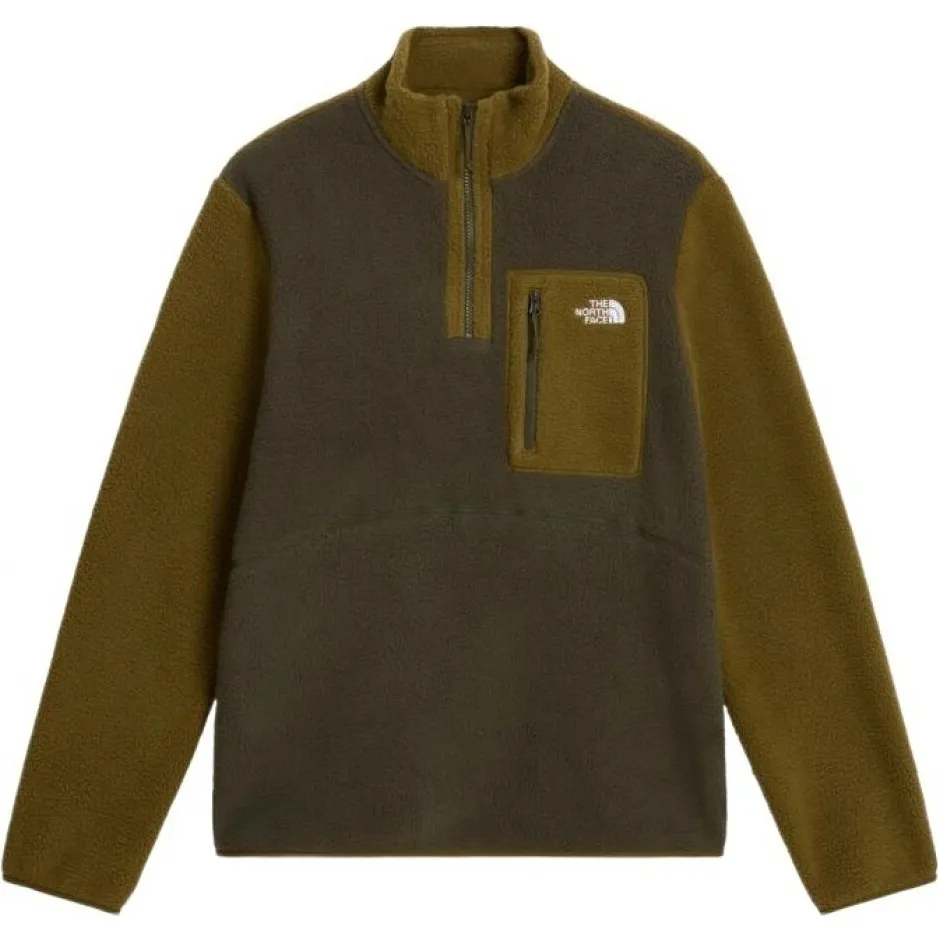 The North Face Yumiori 1/4 Zip fleecetrui olijfgroen, foto 2