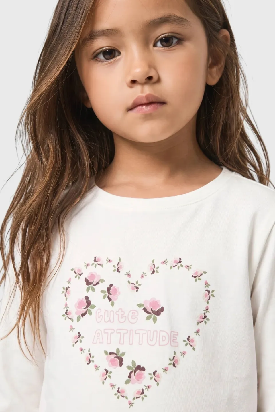 S.Oliver longsleeve met glitterprint ecru, foto 6