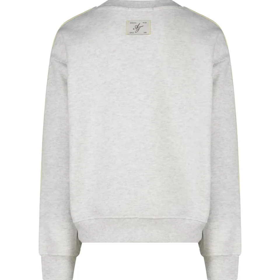 America Today sweater met tekst - grijs/geel, foto 3