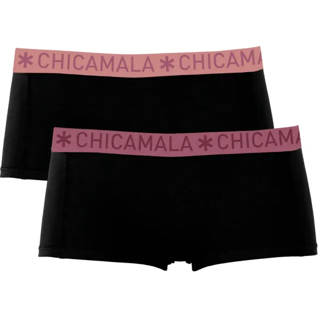 Muchachomalo boxershorts 2-pack zwart