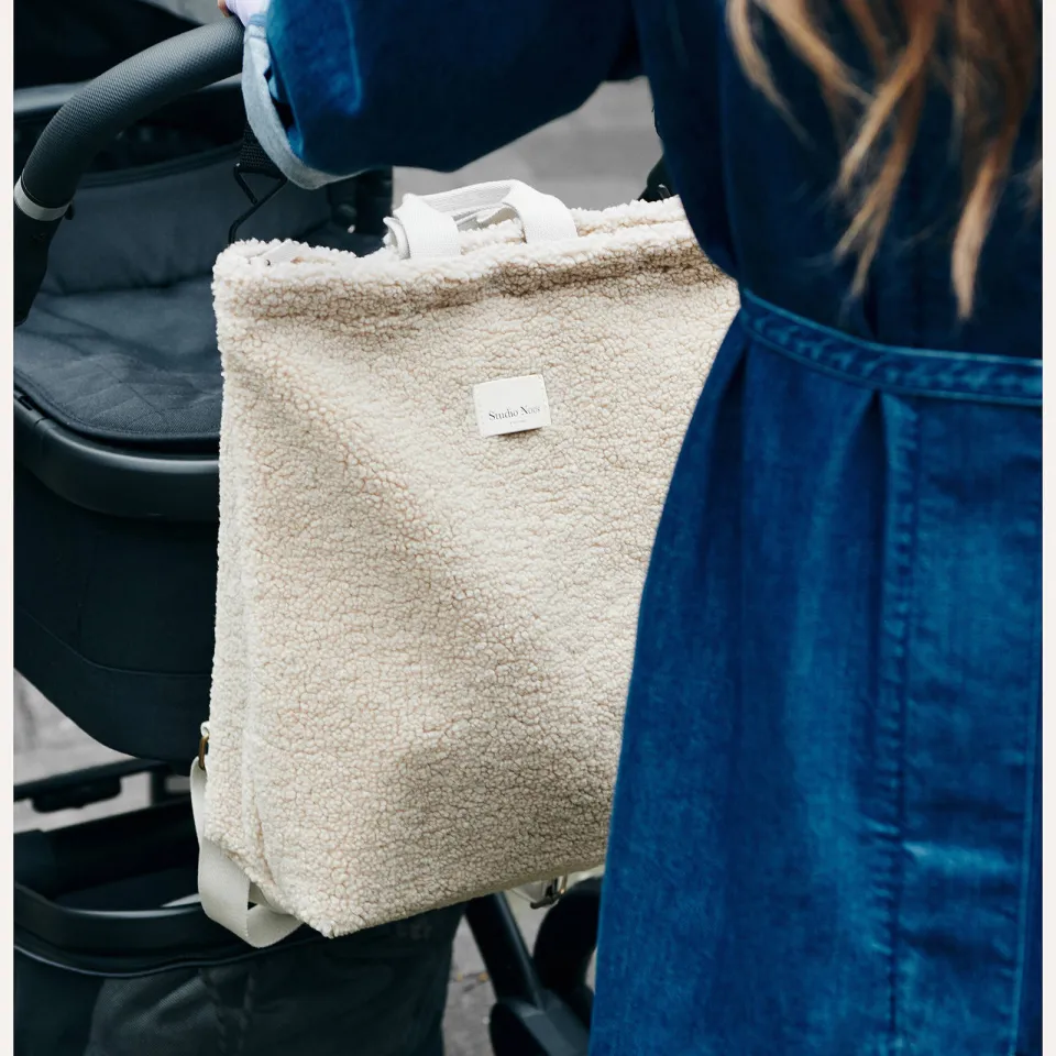 Studio Noos Teddy Adult Backpack luiertas ecru, foto 6