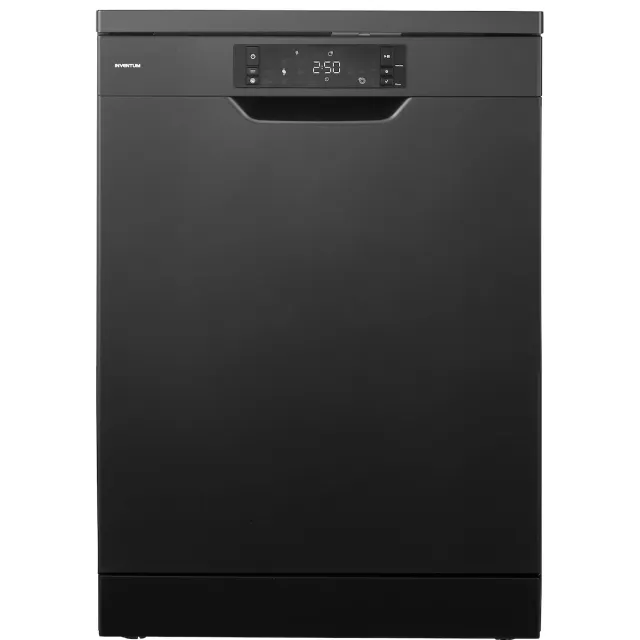 Inventum VVW6060AB vrijstaande vaatwasser zwart