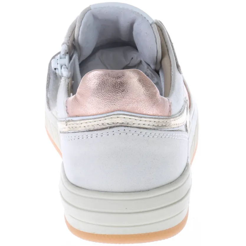 Red Code leren sneakers wit/roze, foto 6